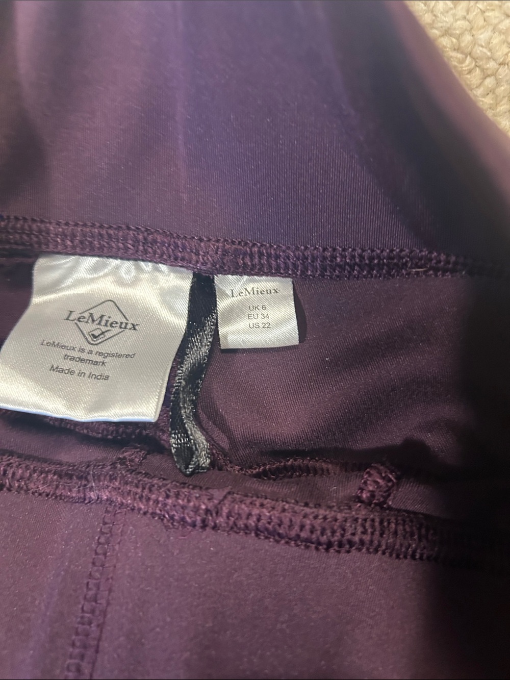 Lemieux winter pull on breeches - Picture 2 of 3